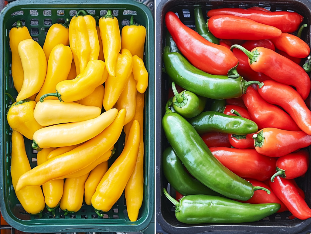 Banana Peppers vs Pepperoncinis Key Differences