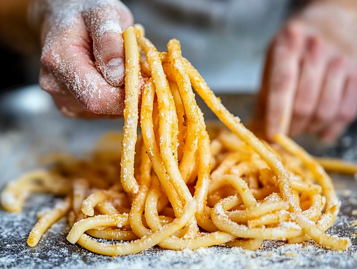 How Italians Eat Bucatini