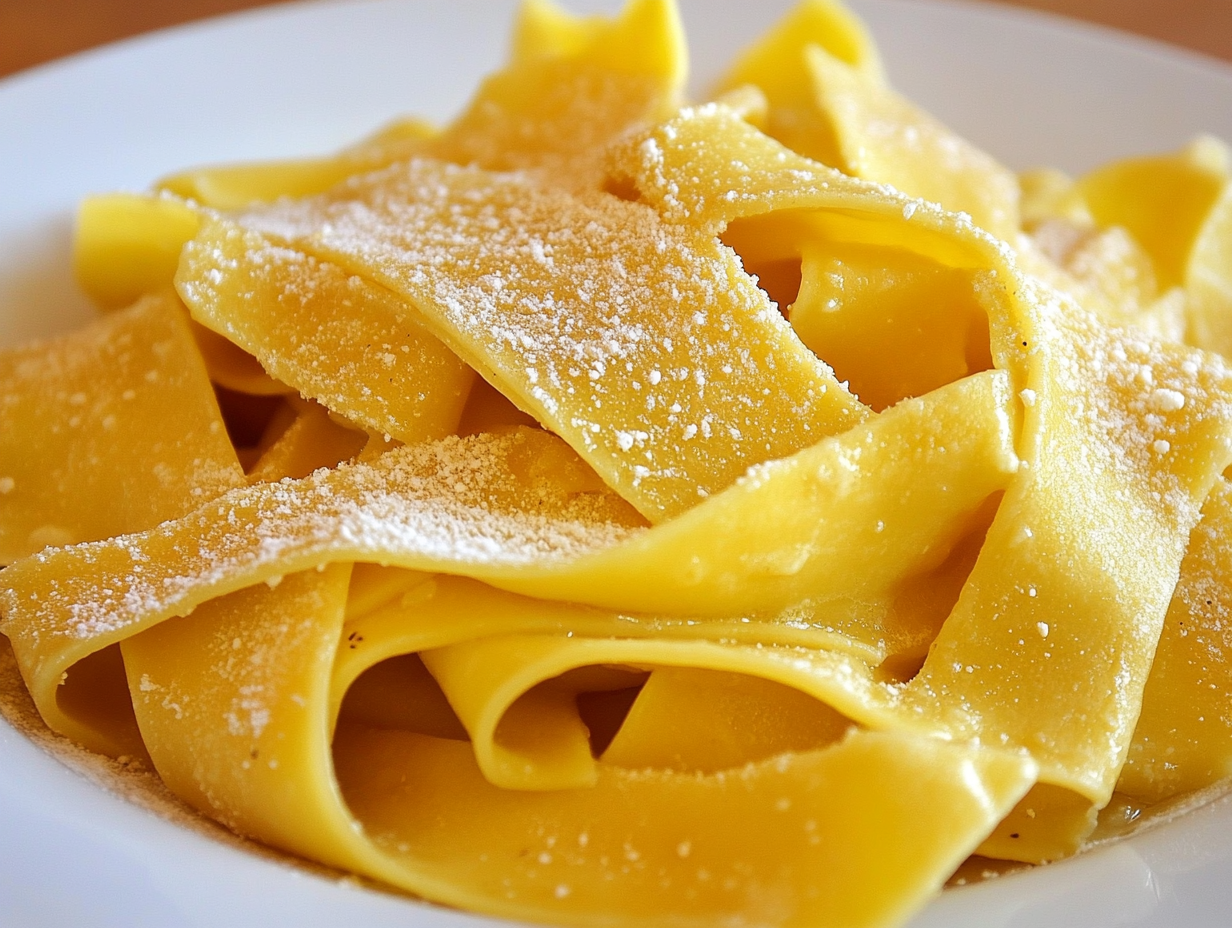 Pappardelle pasta