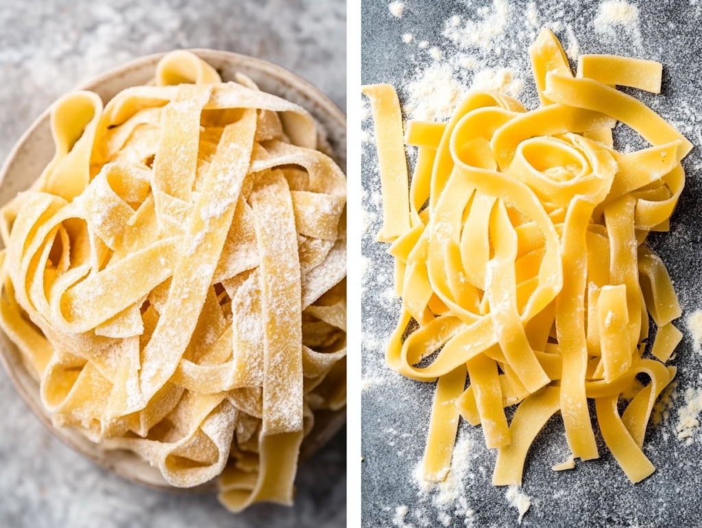 Pappardelle vs Fettuccine Pappardelle vs Fettuccine Pappardelle vs Fettuccine